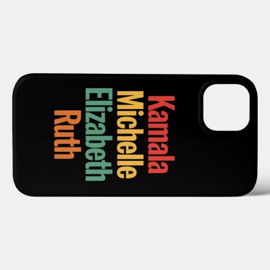 Kamala Michelle Elizabeth Ruth Feministisch politi Case-Mate iPhone Case (Achterkant (horizontaal))