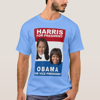 Kamala Michelle Obama 2024 Obama 2024 Verkiezing S T-shirt