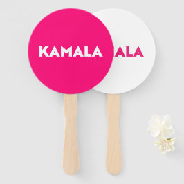 Kamala moderne gedurfde typografie minimalistisch  handwaaier