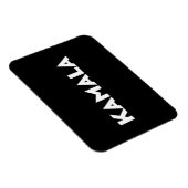 Kamala moderne gedurfde typografie minimalistisch  magneet (Rechterzijde)