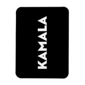 Kamala moderne gedurfde typografie minimalistisch  magneet (Verticaal)