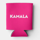 Kamala moderne gedurfde typografie minimalistische blikjeskoeler (Voorkant)