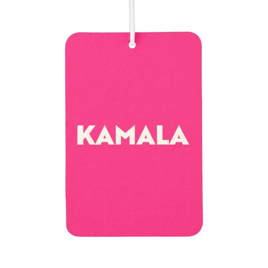 Kamala moderne gedurfde typografie minimalistische luchtverfrisser (Voorkant)