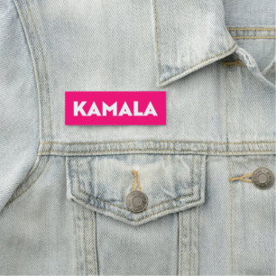 Kamala moderne gedurfde typografie minimalistische naamplaatje
