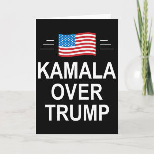 Kamala over Trump Pro-trump 2024 Conservatief Patr Kaart