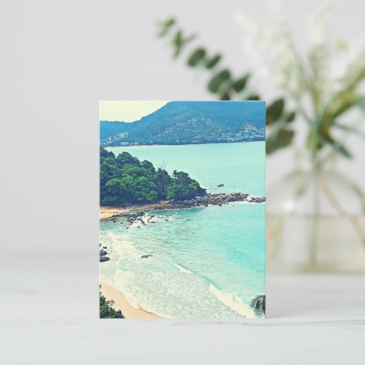 Kamala Phuket Thailand Feestdagenkaart (Staand voorkant)