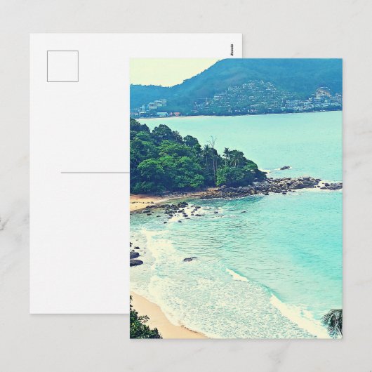 Kamala Phuket Thailand Feestdagenkaart (Voorkant / Achterkant)