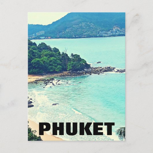 Kamala Phuket Thailand Holiday Briefkaart (Voorkant)