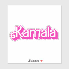 Kamala Pink Sticker
