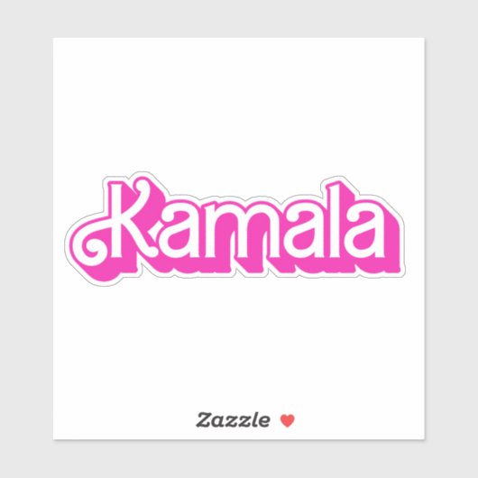 Kamala Pink Sticker (Vel)