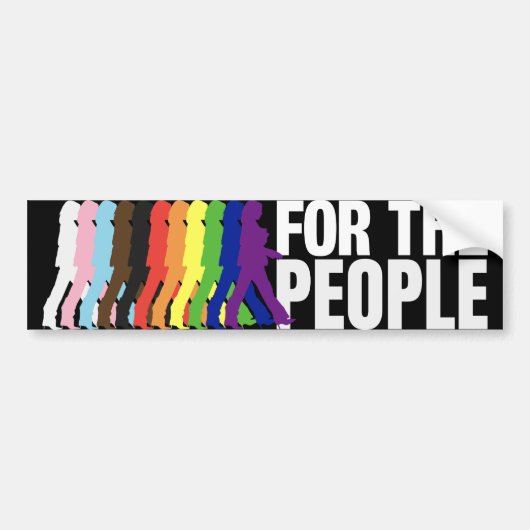 Kamala Pride Bumpersticker (Voorkant)