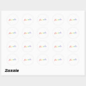 Kamala Pride Signature Ronde Sticker (Vel)