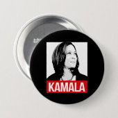KAMALA RONDE BUTTON 7,6 CM (Voorkant /achterkant)
