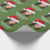 Kamala Santa Hat - Biden Harris 2020 grappige vaka Cadeaupapier (Hoek)