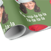 Kamala Santa Hat - Biden Harris 2020 grappige vaka Cadeaupapier (Rol Hoek)