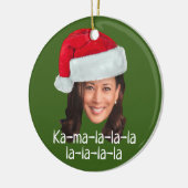 Kamala Santa Hat Biden Harris 2020 grappige vakant Keramisch Ornament (Links)
