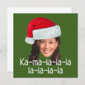 Kamala Santa Hat - Harris 2024 grappige vakantie (Voorkant / Achterkant)