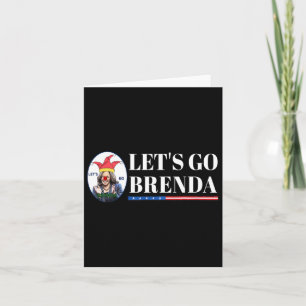 Kamala Shirt Let&#'; s Go Brenda Laughin Harris Kaart