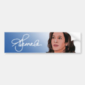 KAMALA SIGNATURE BUMPERSTICKER (Voorkant)