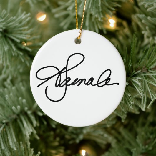 KAMALA Signature Keramisch Ornament (Boom)