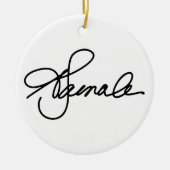KAMALA Signature Keramisch Ornament (Voorkant)