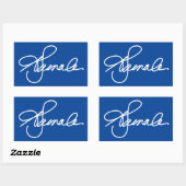 KAMALA Signature Rechthoekige Sticker (Vel)