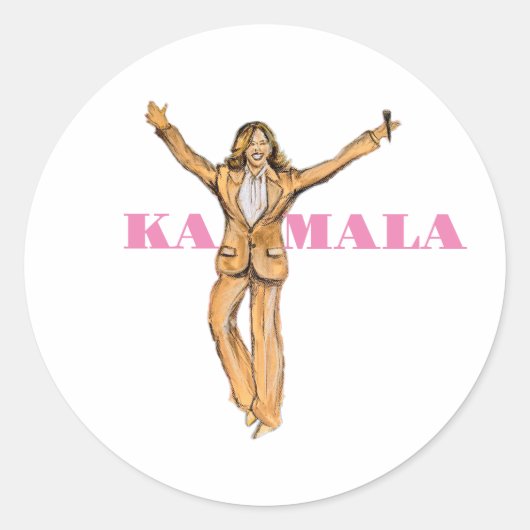 Kamala Stickers (Voorkant)