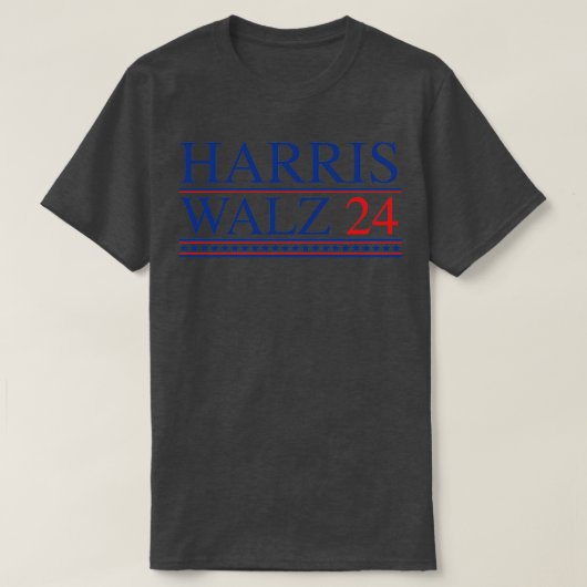 Kamala Tim Walz 2024 1 T-shirt (Design voorkant)