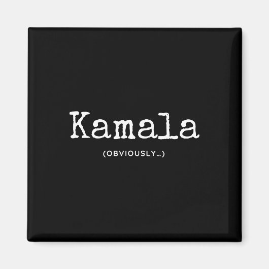 Kamala (uiteraard) magneet (Voorkant)