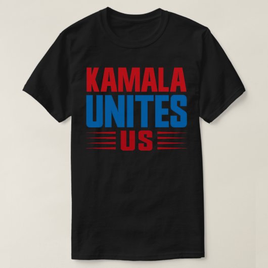 Kamala Unites US 1 T-shirt (Design voorkant)