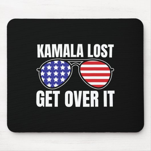 Kamala verloor de overwinning van de grappige Trum Muismat (Voorkant)