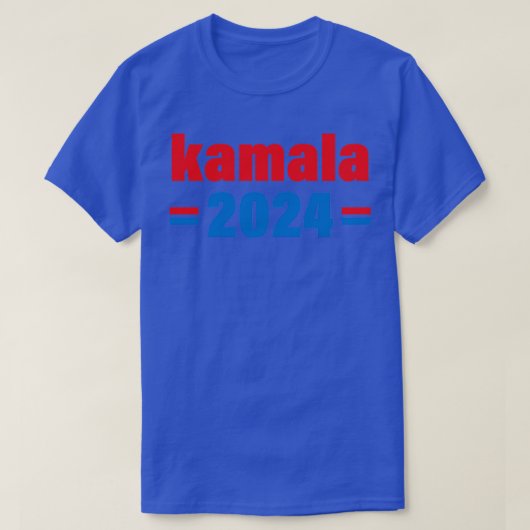 Kamala voor 2024 8 t-shirt (Design voorkant)