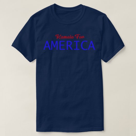 Kamala voor Amerika T-shirt (Design voorkant)