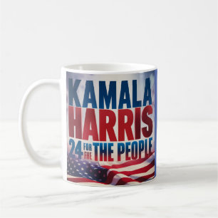 Kamala voor de People Politieke Koffie Mok