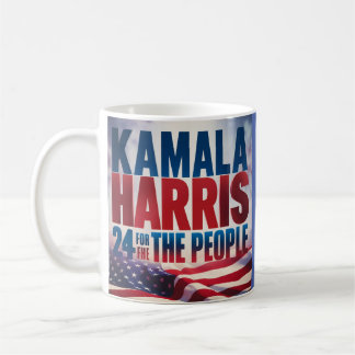 Kamala voor de People Politieke Koffie Mok