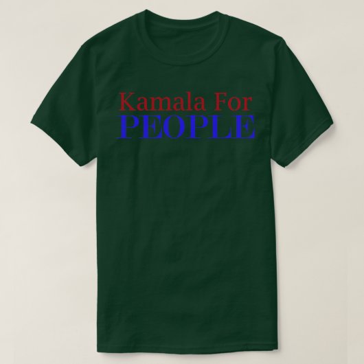 Kamala voor mensen T-shirt (Design voorkant)