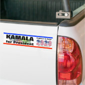 KAMALA VOOR PRESIDENT - 2020 - BUMPERSTICKER (Op Truck)