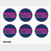 Kamala voor President 2020 Ronde Sticker (Vel)