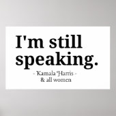 Kamala voor President 2024, vrouwenrechten Poster (Voorkant)