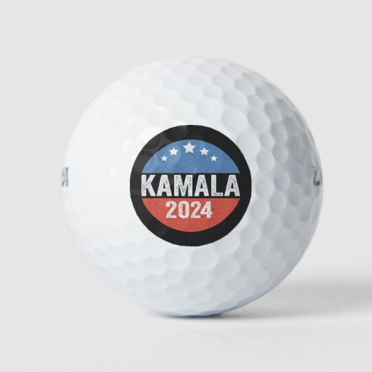 Kamala voor President Kamala Verkiezingen 2024 Golfballen (Voorkant)