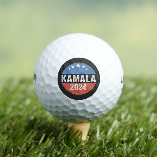 Kamala voor President Kamala Verkiezingen 2024 Golfballen (Insitu Shirt)