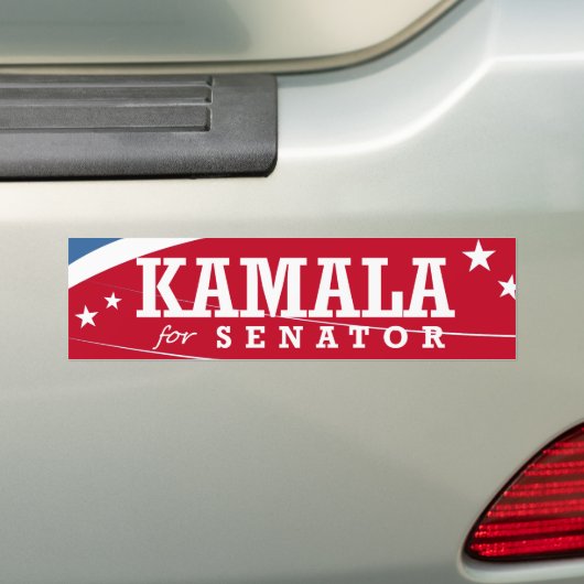 KAMALA VOOR SENATOR BUMPERSTICKER (Op auto)