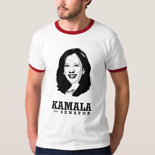 Kamala voor senator van Californië T-shirt (Voorkant)
