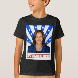 Kamala voor Vrijheid 2024 Mevrouw Vice President T-shirt