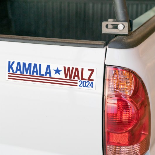 Kamala Walz 2024 Bumpersticker (Op Truck)
