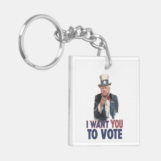 Kamala & Walz 2024 sleutelhanger (Voorkant Links)