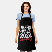 Kamala Walz Blijkbaar 2024 Harris Waltz 2024 Schort (Gedragen)