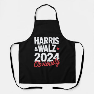 Kamala Walz Blijkbaar 2024 Harris Waltz 2024 Schort