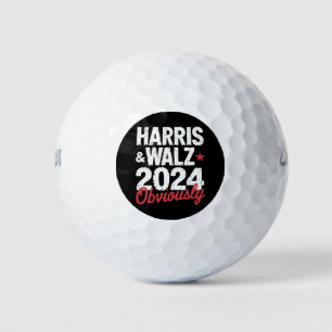 Kamala Walz uiteraard 2024 Harris Waltz 2024 Golfballen