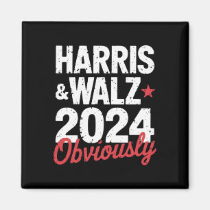 Kamala Walz uiteraard 2024 Harris Waltz 2024 Magneet